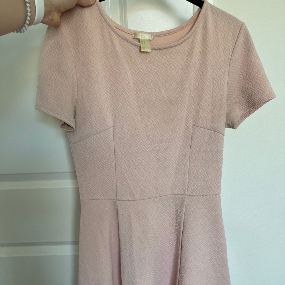Forever 21 Pink Flare Mini Dress